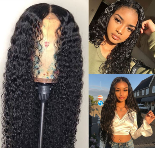 kinky curly lace frontal wig