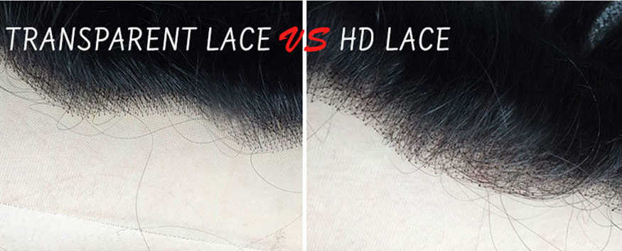 transparent lace vs HD lace