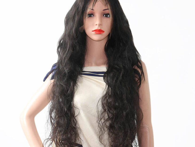 Brazilian Virgin Hair body Wave Wig Natural Color Lace Front Human Hair for Pretty Girls